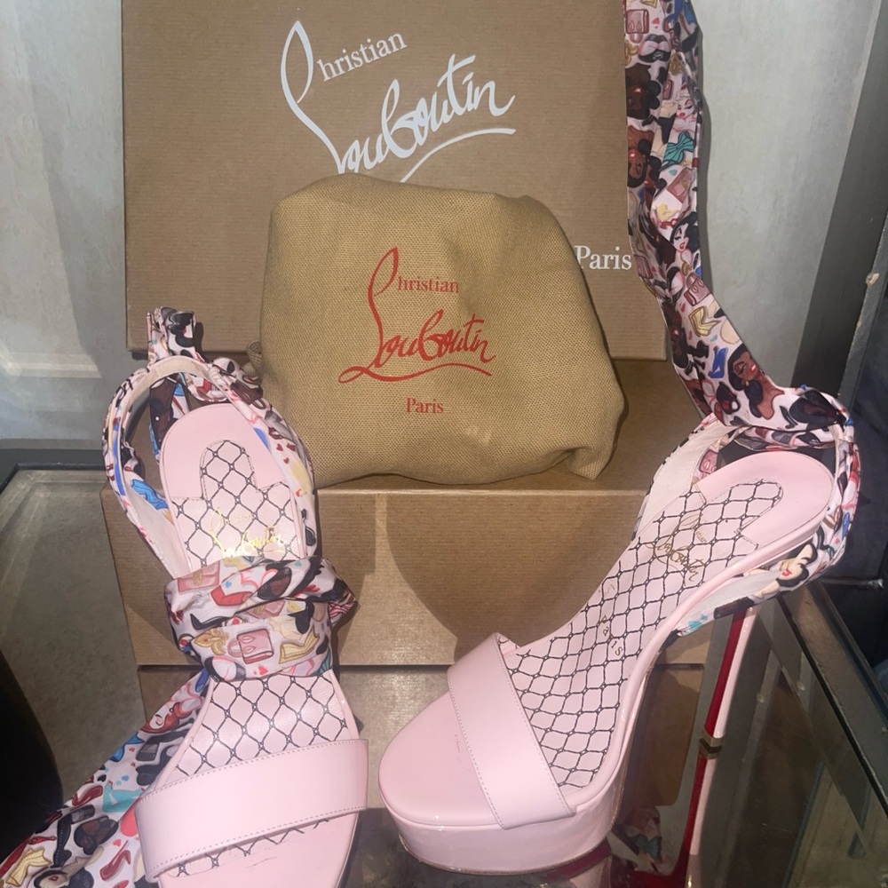Christian Louboutin Pink Women's Shoes